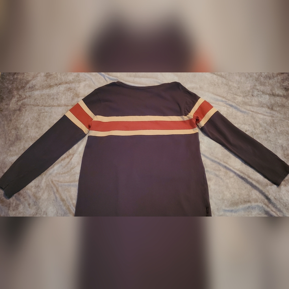 Easel SMALL Striped Long Sleeve Top